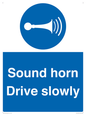 MC1478: Sound horn Drive slowly