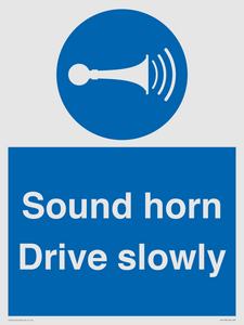 MC1478: Sound horn Drive slowly