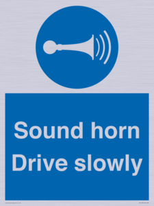 MC1478: Sound horn Drive slowly