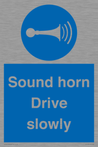 MC1478: Sound horn Drive slowly