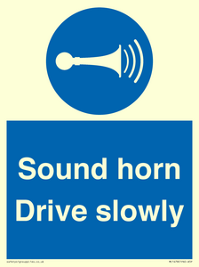 MC1478: Sound horn Drive slowly
