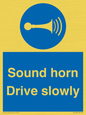 MC1478: Sound horn Drive slowly