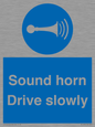 MC1478: Sound horn Drive slowly