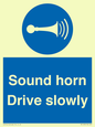 MC1478: Sound horn Drive slowly