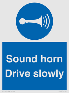 MC1478: Sound horn Drive slowly