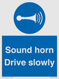 MC1478: Sound horn Drive slowly