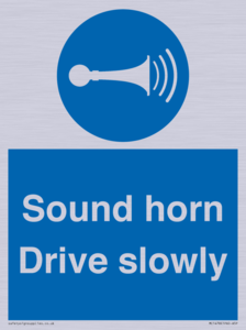 MC1478: Sound horn Drive slowly