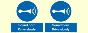MC1478: Sound horn Drive slowly