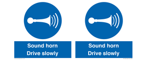 MC1478: Sound horn Drive slowly