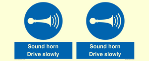 MC1478: Sound horn Drive slowly