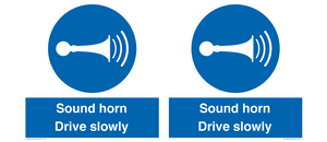 MC1478: Sound horn Drive slowly