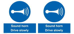 MC1478: Sound horn Drive slowly