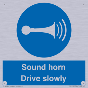 MC1478: Sound horn Drive slowly