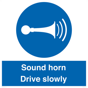 MC1478: Sound horn Drive slowly