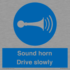 MC1478: Sound horn Drive slowly