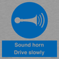 MC1478: Sound horn Drive slowly