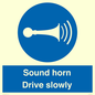MC1478: Sound horn Drive slowly