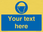 MC3017: Custom hard hat symbol