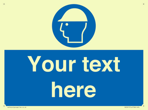 MC3017: Custom hard hat symbol