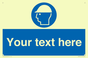 MC3017: Custom hard hat symbol