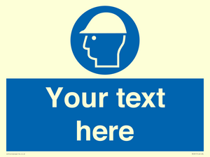 MC3017: Custom hard hat symbol