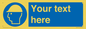 MC3017: Custom hard hat symbol