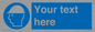 MC3017: Custom hard hat symbol