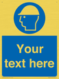 MC3017: Custom hard hat symbol