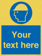 MC3017: Custom hard hat symbol