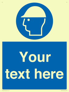 MC3017: Custom hard hat symbol