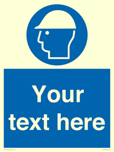 MC3017: Custom hard hat symbol