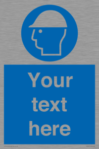 MC3017: Custom hard hat symbol