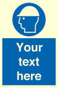 MC3017: Custom hard hat symbol