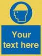 MC3017: Custom hard hat symbol