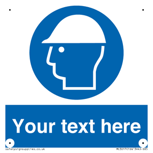 MC3017: Custom hard hat symbol