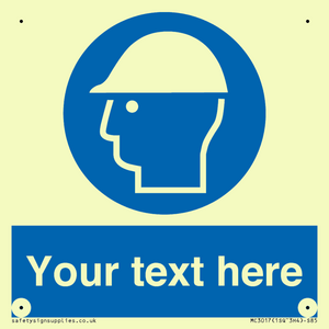 MC3017: Custom hard hat symbol