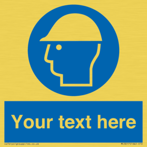 MC3017: Custom hard hat symbol