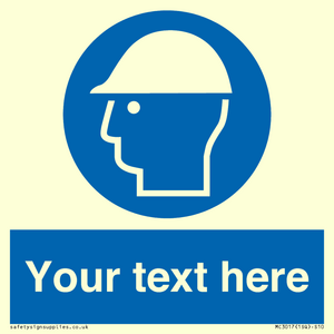 MC3017: Custom hard hat symbol
