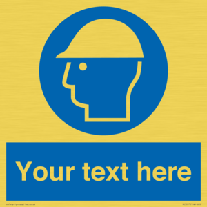 MC3017: Custom hard hat symbol