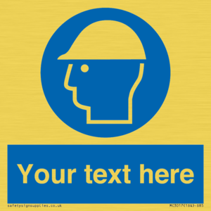 MC3017: Custom hard hat symbol