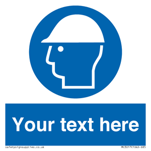 MC3017: Custom hard hat symbol