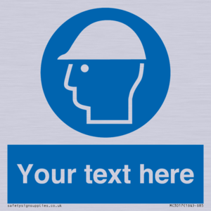 MC3017: Custom hard hat symbol