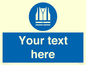MC3019: Custom Hi-vis Vest Sign