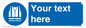 MC3019: Custom Hi-vis Vest Sign