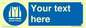 MC3019: Custom Hi-vis Vest Sign
