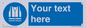 MC3019: Custom Hi-vis Vest Sign