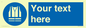 MC3019: Custom Hi-vis Vest Sign