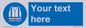 MC3019: Custom Hi-vis Vest Sign