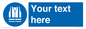 MC3019: Custom Hi-vis Vest Sign