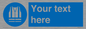 MC3019: Custom Hi-vis Vest Sign